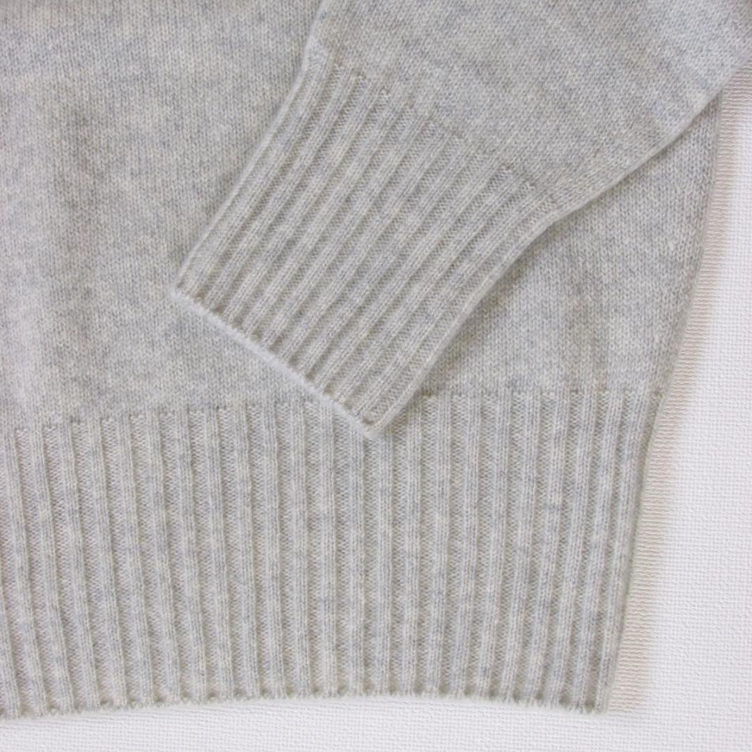 マーガレットハウエル TWISTED CASHMERE WOOL 長袖 グレー