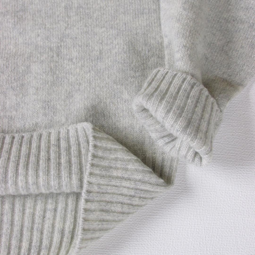 マーガレットハウエル TWISTED CASHMERE WOOL 長袖 グレー