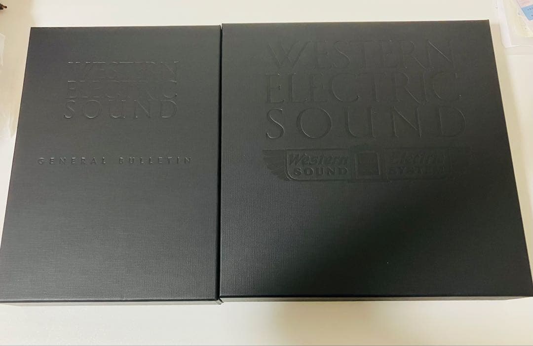 【希少】WESTERN ELECTRIC SOUND 2005年初版　豪華上製本