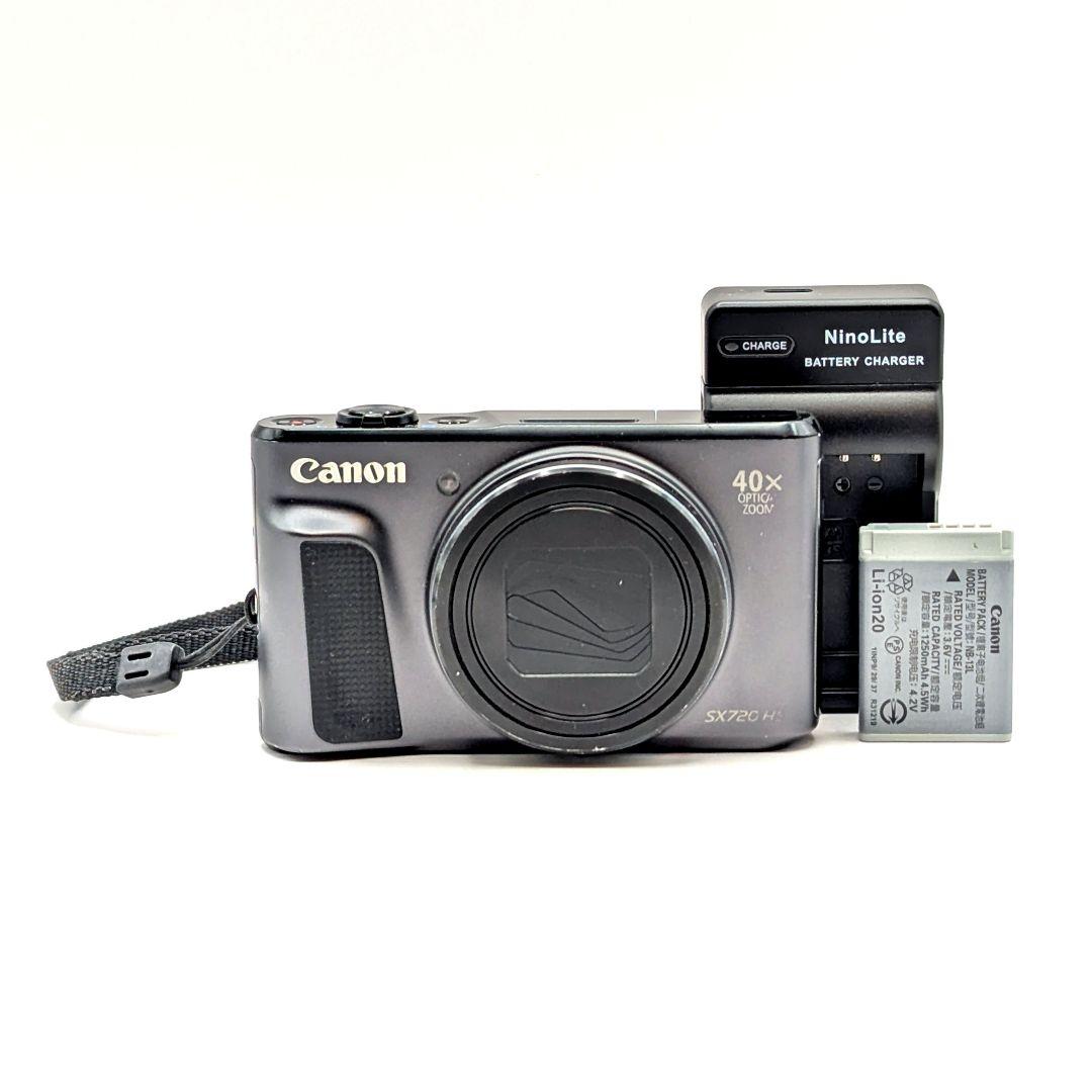 Canon PowerShot SX720 HS ブラック 動作確認済み