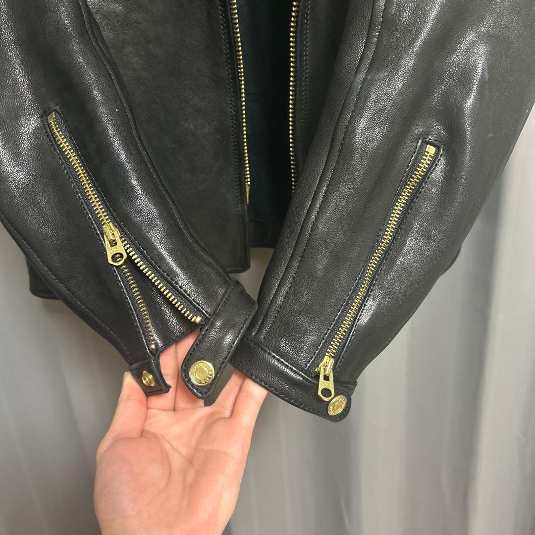 Cidu Leathers/TALONジップ/シングルライダー/本革レザー