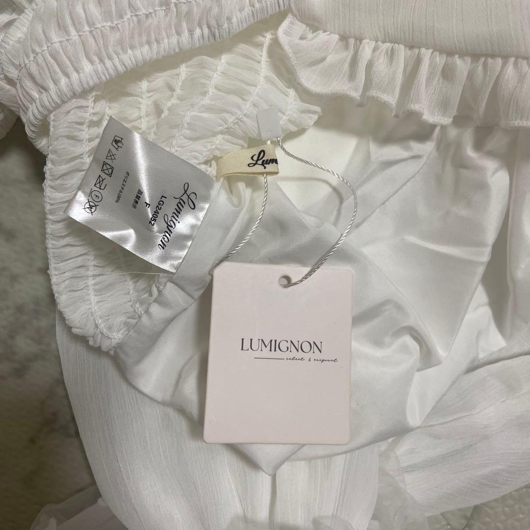 Lumignon ルミニョン　Mellow Heart Tulle Top