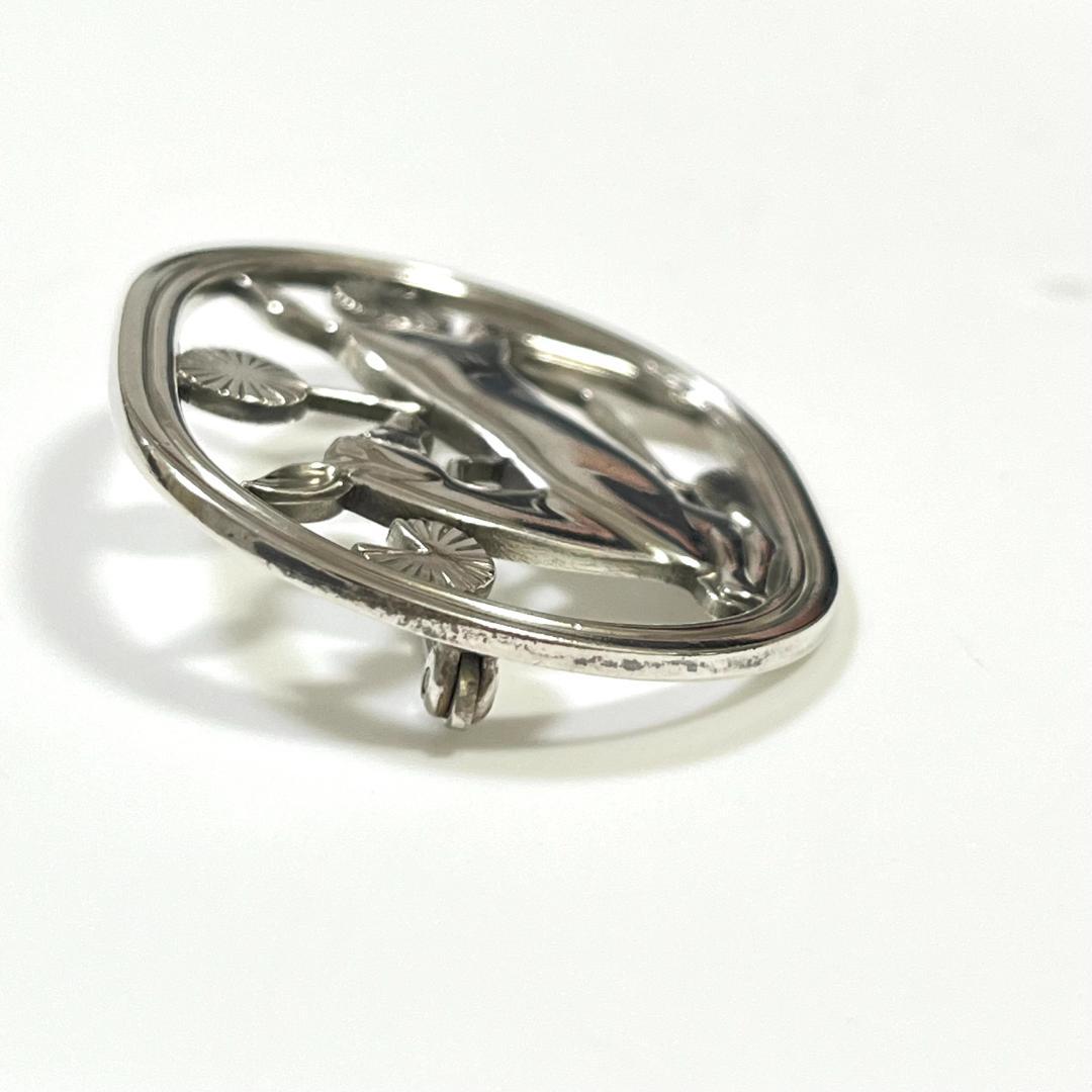   ジョージジェンセン　ブローチ 鹿　モチーフ