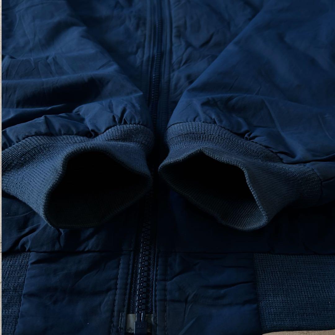 L.L.Bean90sナイロンウォームアップジャケットシンサレート裏フリース短丈