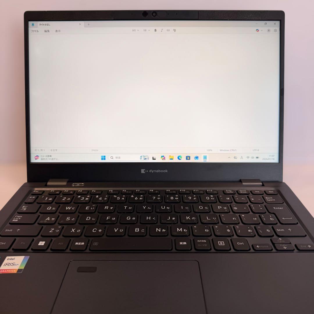 バッテリー最大容量96% dynabook G83/KW 2023年製 12世代