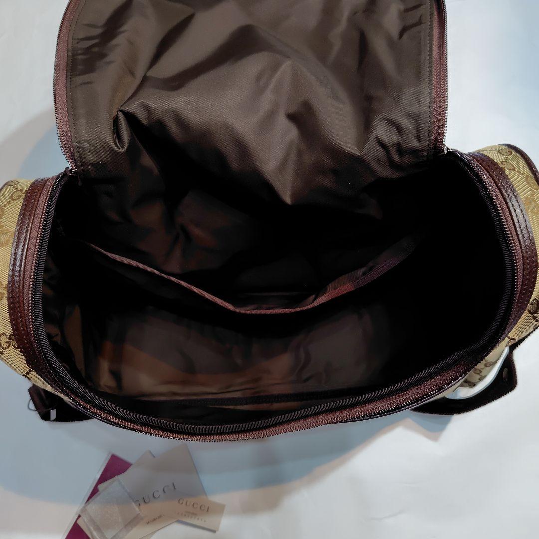 GUCCI ベージュ GGパターン マザーズバッグ