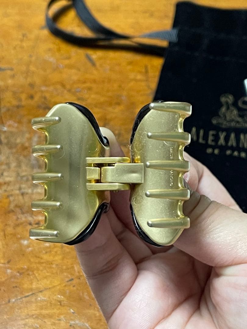 アレクサンドルドゥパリ　Sバレッタ　ラインストーン