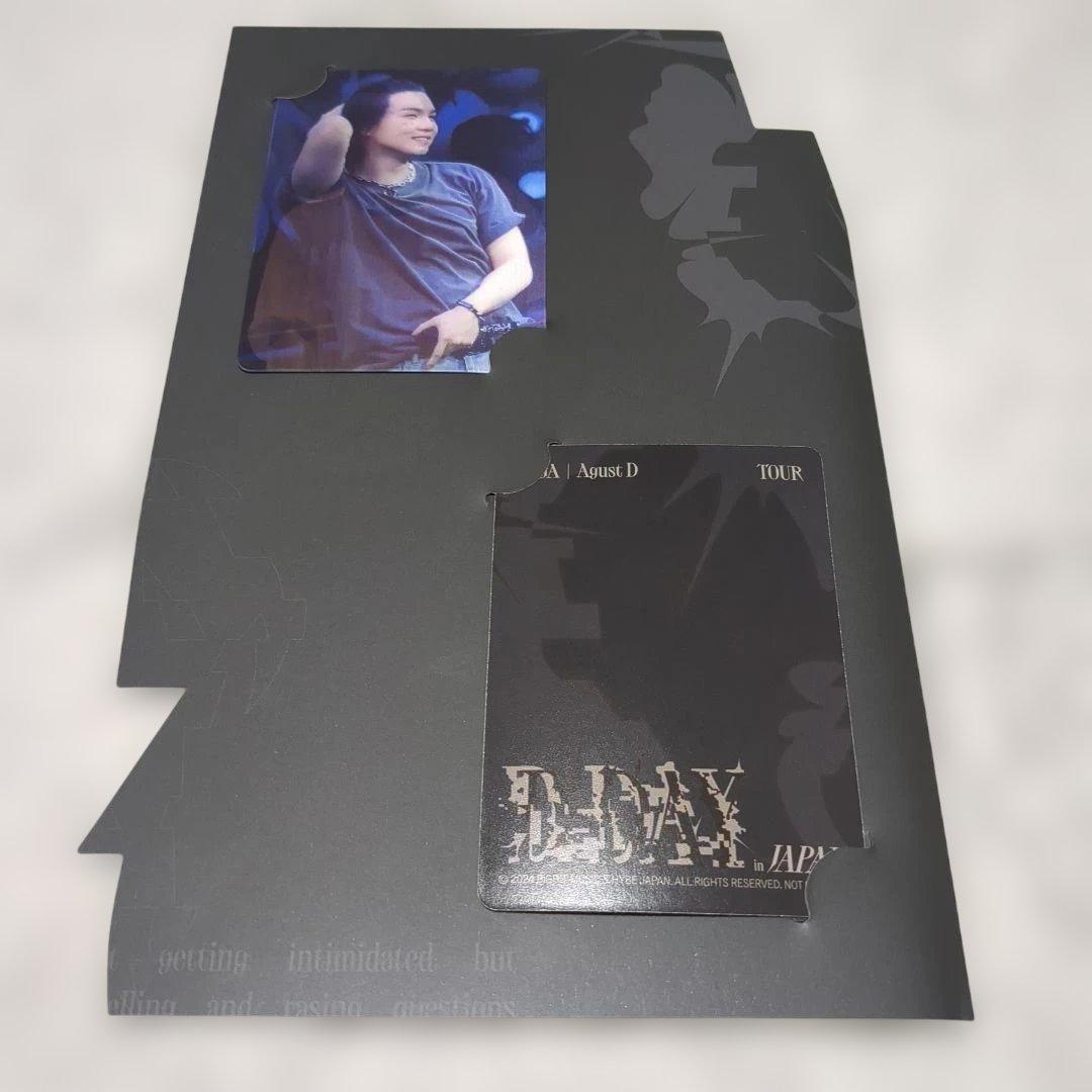 SUGA AgustD D-DAY TOUR in JAPAN トレカ