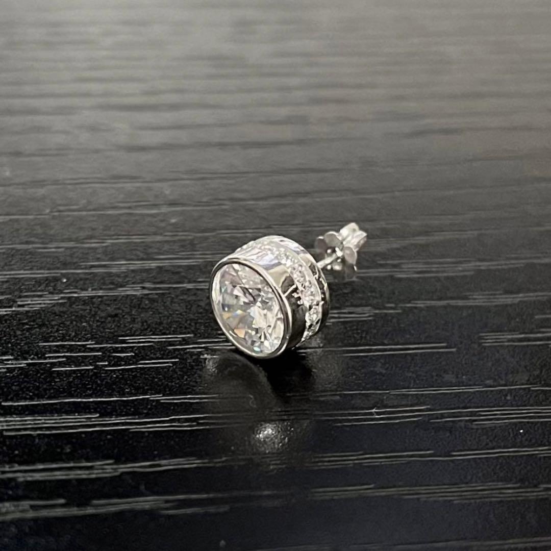 AVALANCHE(アバランチ) 10Kホワイトゴールド ピアス 7mm