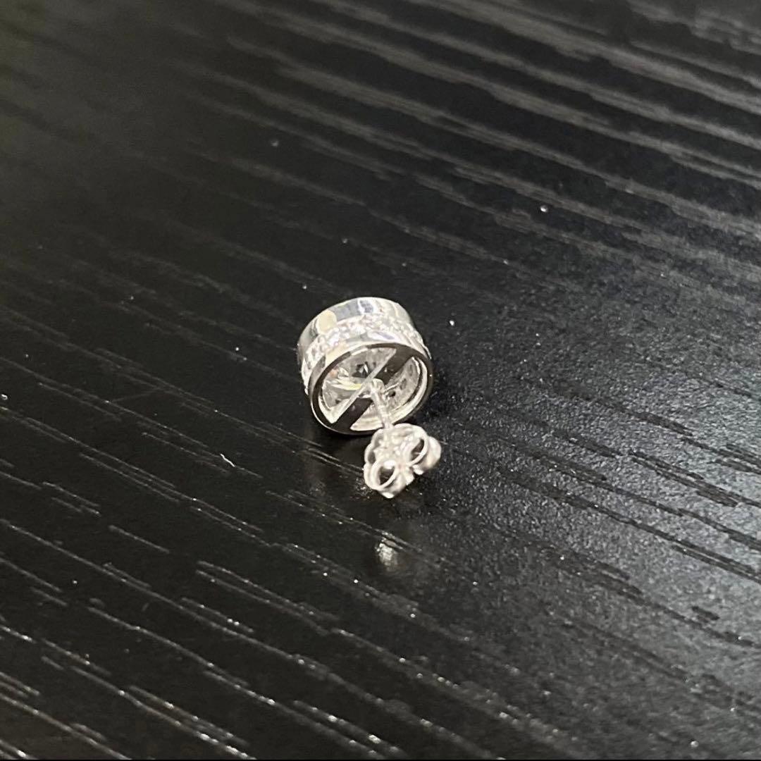 AVALANCHE(アバランチ) 10Kホワイトゴールド ピアス 7mm