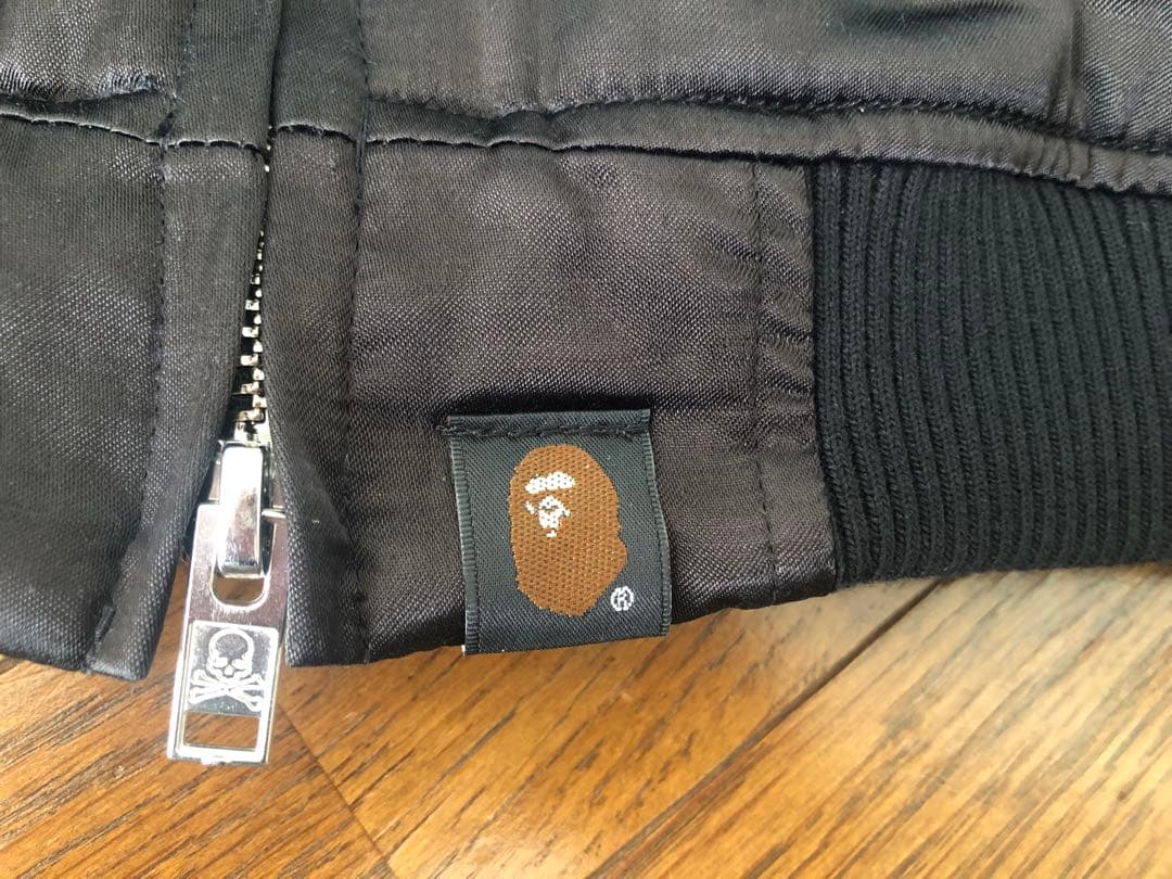 美品　エイプ×マスターマインド　20SS スカルシャーク刺繍スーベニアジャケット