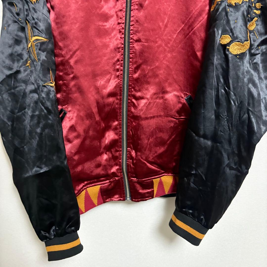 【美品】絡繰魂×ジョジョ スカジャン XXL