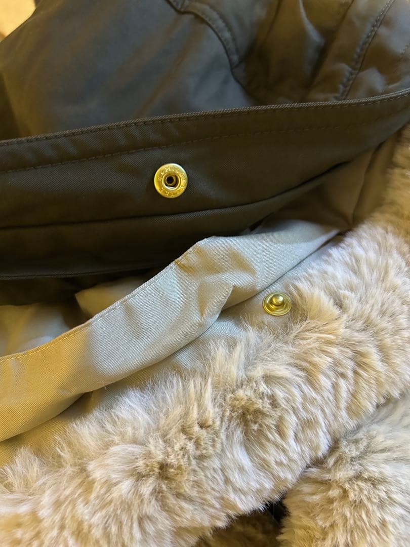 【 IENA 】 ファーベストライナー付きモッズコート　　3way モッズコート