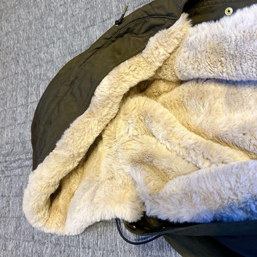 【 IENA 】 ファーベストライナー付きモッズコート　　3way モッズコート