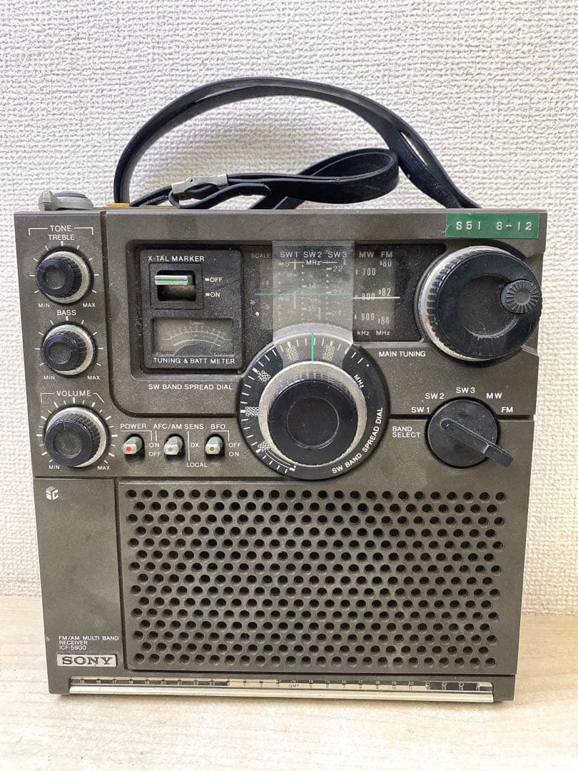 K*O様 SONY ICF-5900 マルチバンドレシーバーラジオ 昭和レトロ