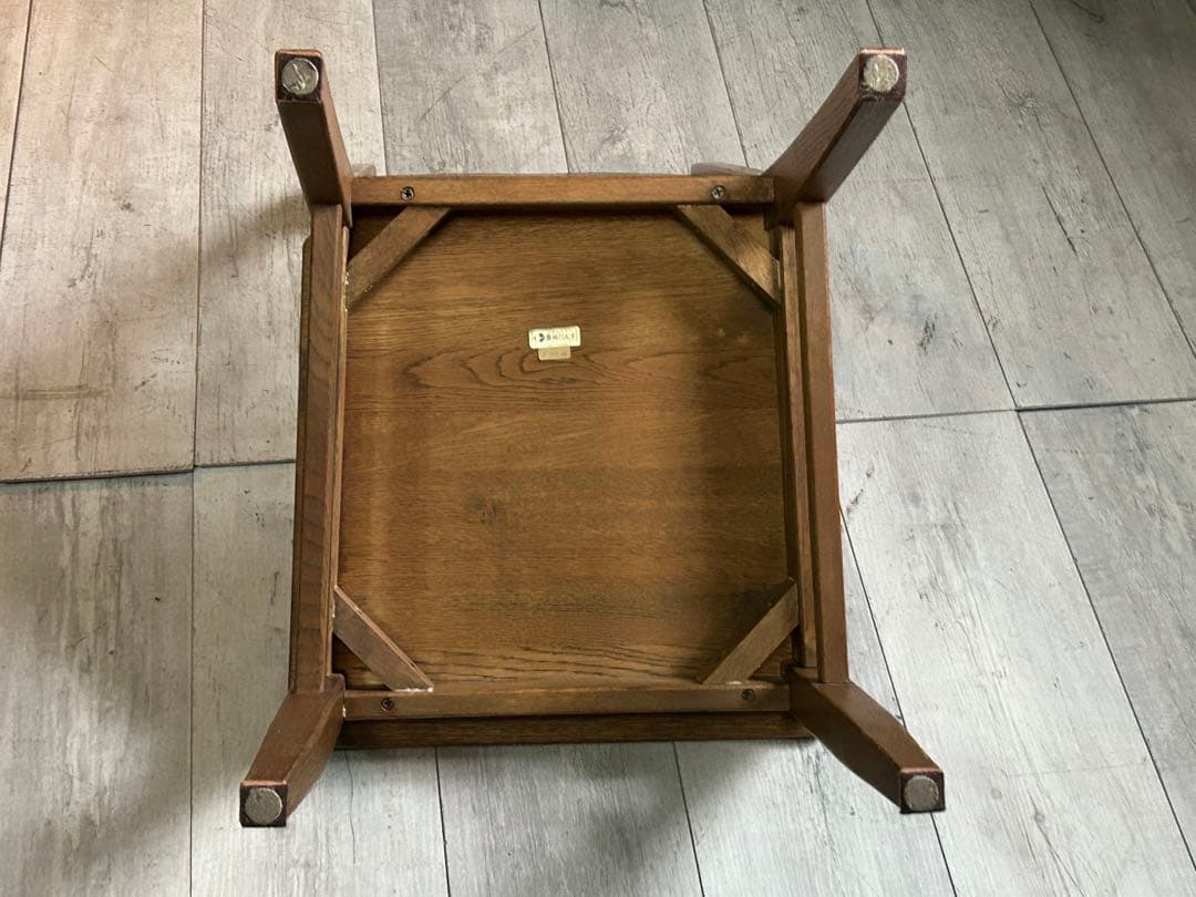 無垢材　チャーチチェア　豊田たんす　アンティーク　ヴィンテージ　ビンテージ　NZ