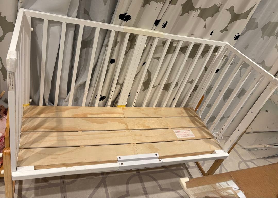 Yamatoya そいねーるIIIベビーベッド(専用マット＋防水シーツ)