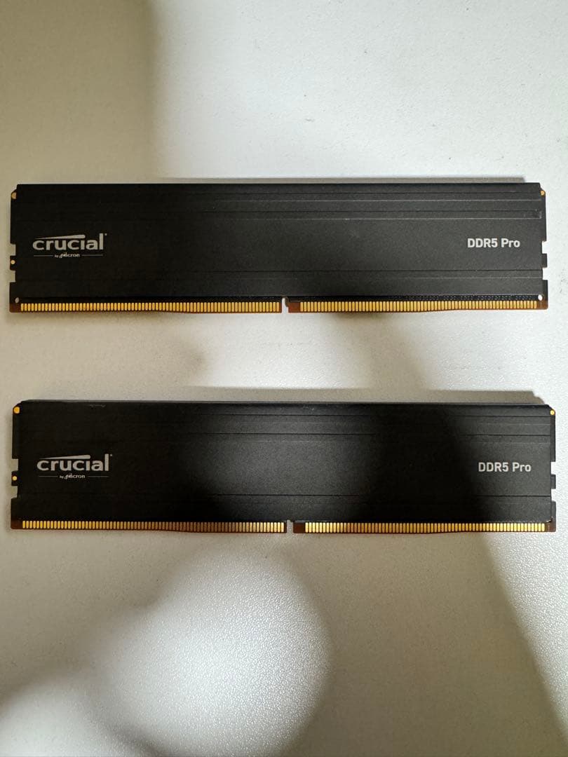 crucial DDR5 Pro 48GB 5600MT/s 2枚