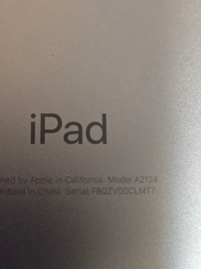 ipadmini 第5世代　（電源付かない）