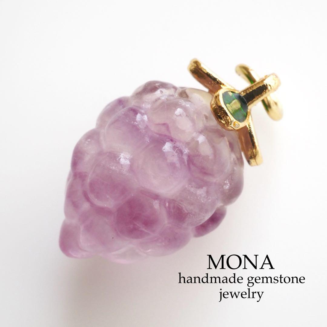 【Noel】宝石質カーネリアンのバタフライピアス