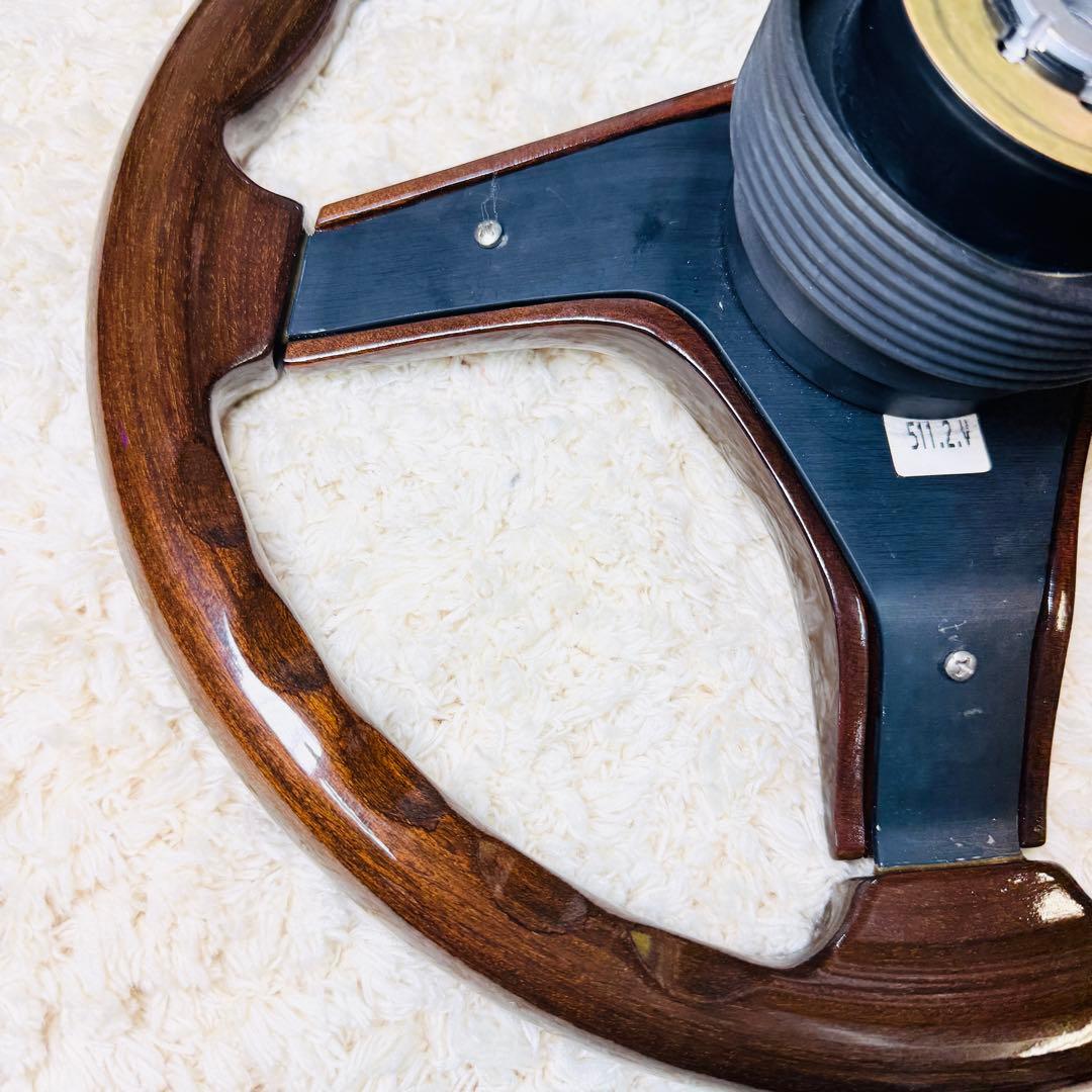 極美品 ナルディ ガラ3 タイプ3 マホガニー ホーンボタン付 マホガニー