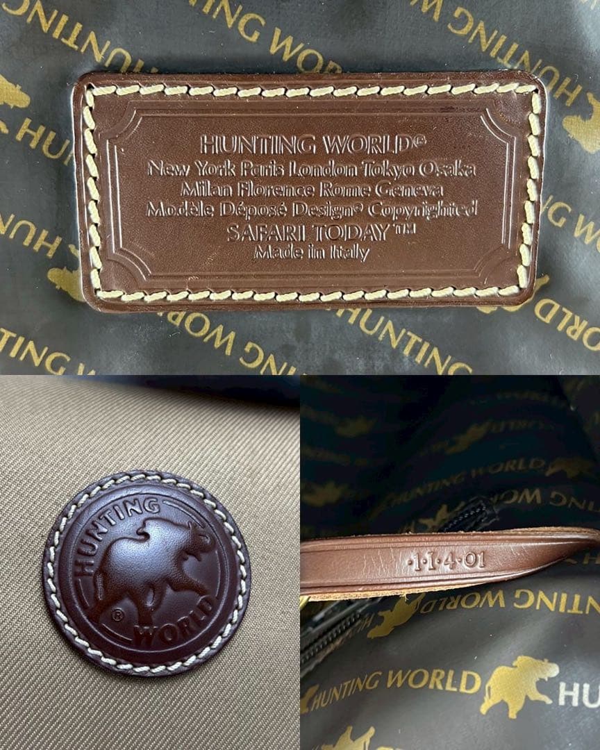 Ken117様 ハンティングワールド　メッセンジャーバッグ