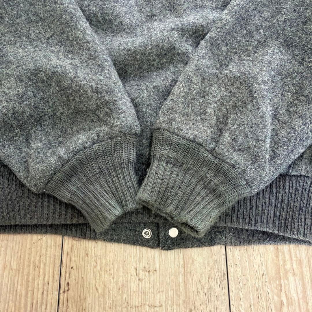 80s woolrich ウール ブルゾン ジャケット USA製　グレー
