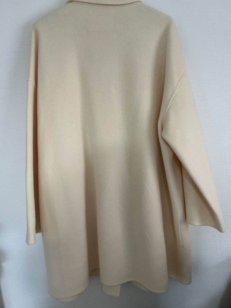 【24AW】Mila Owen ワイドシルエットダブルブレストコート