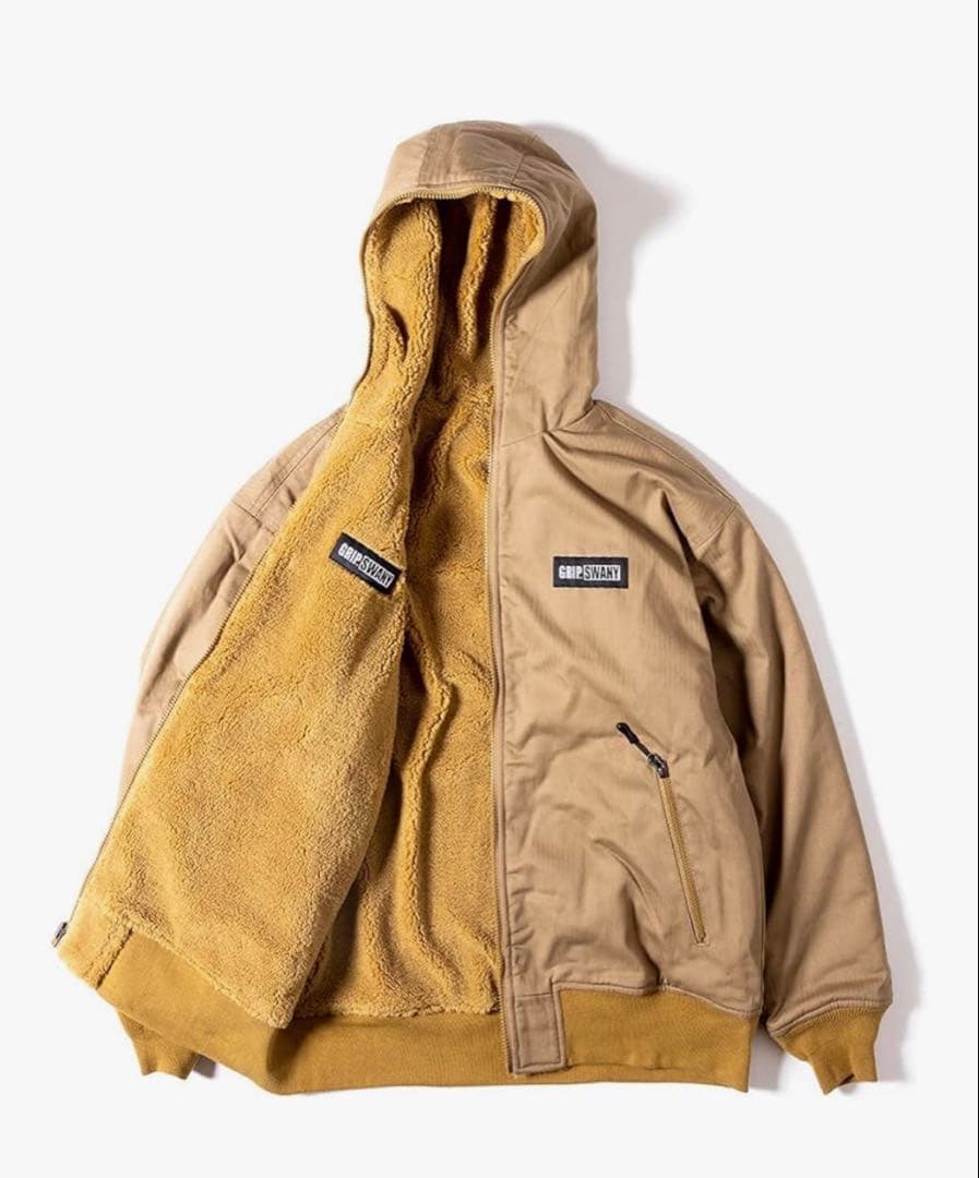 GRIP SWANY ‪☆ファイアープルーフ リバーシブルボアジャケット