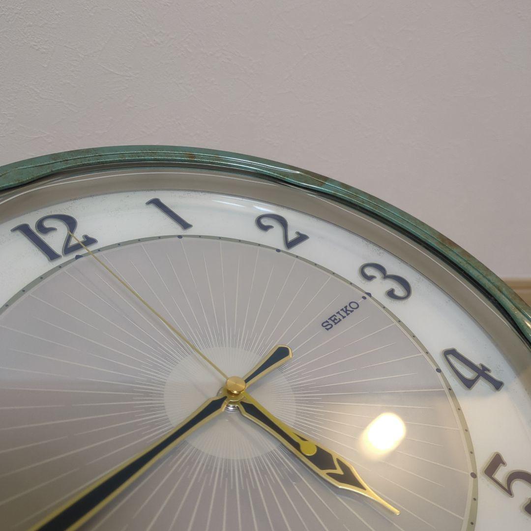 セイコー タイムクリエーション SF222M 電波ソーラー時計 掛時計