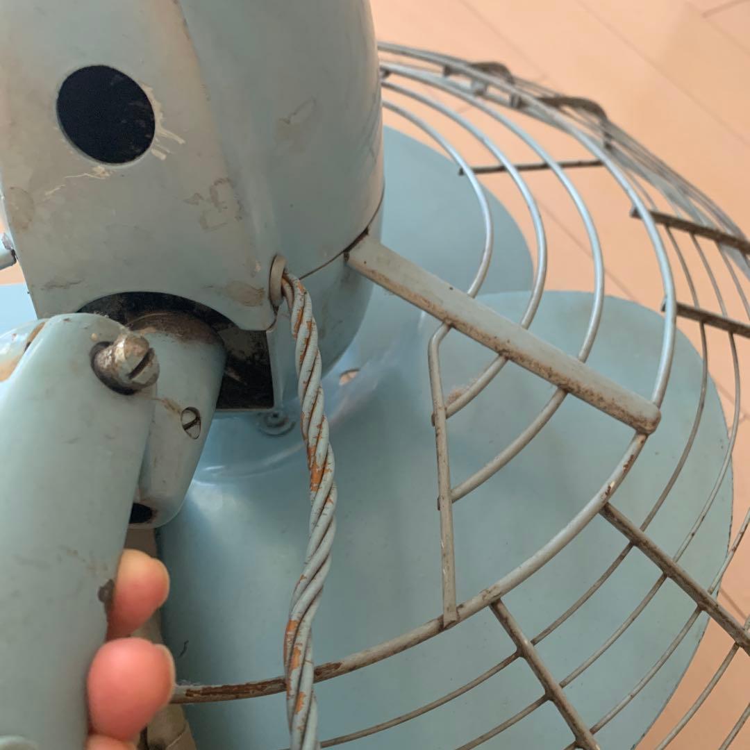 昭和レトロ　扇風機 3枚羽