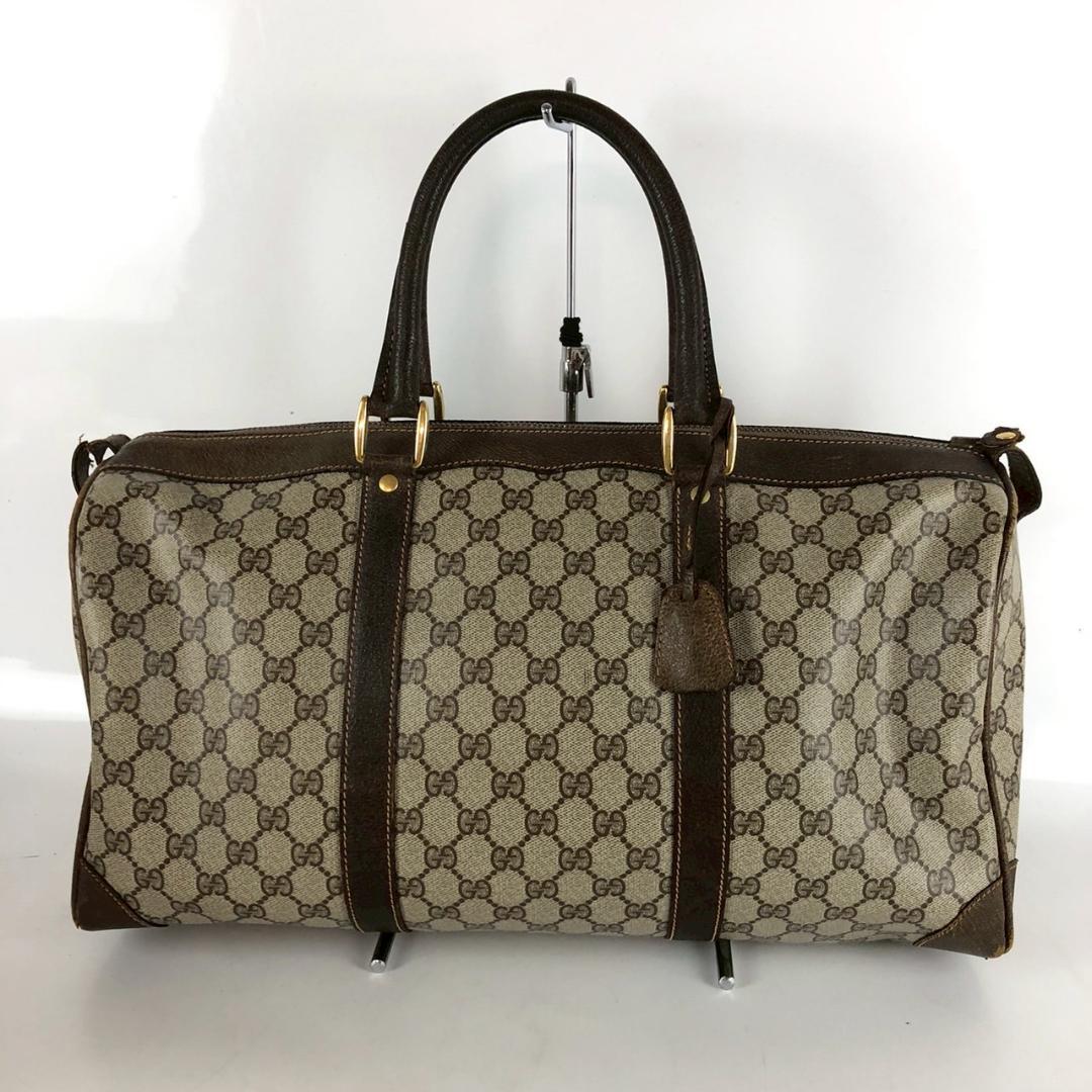 GUCCI グッチ GGスプリーム ボストンバッグ レディース ブランド