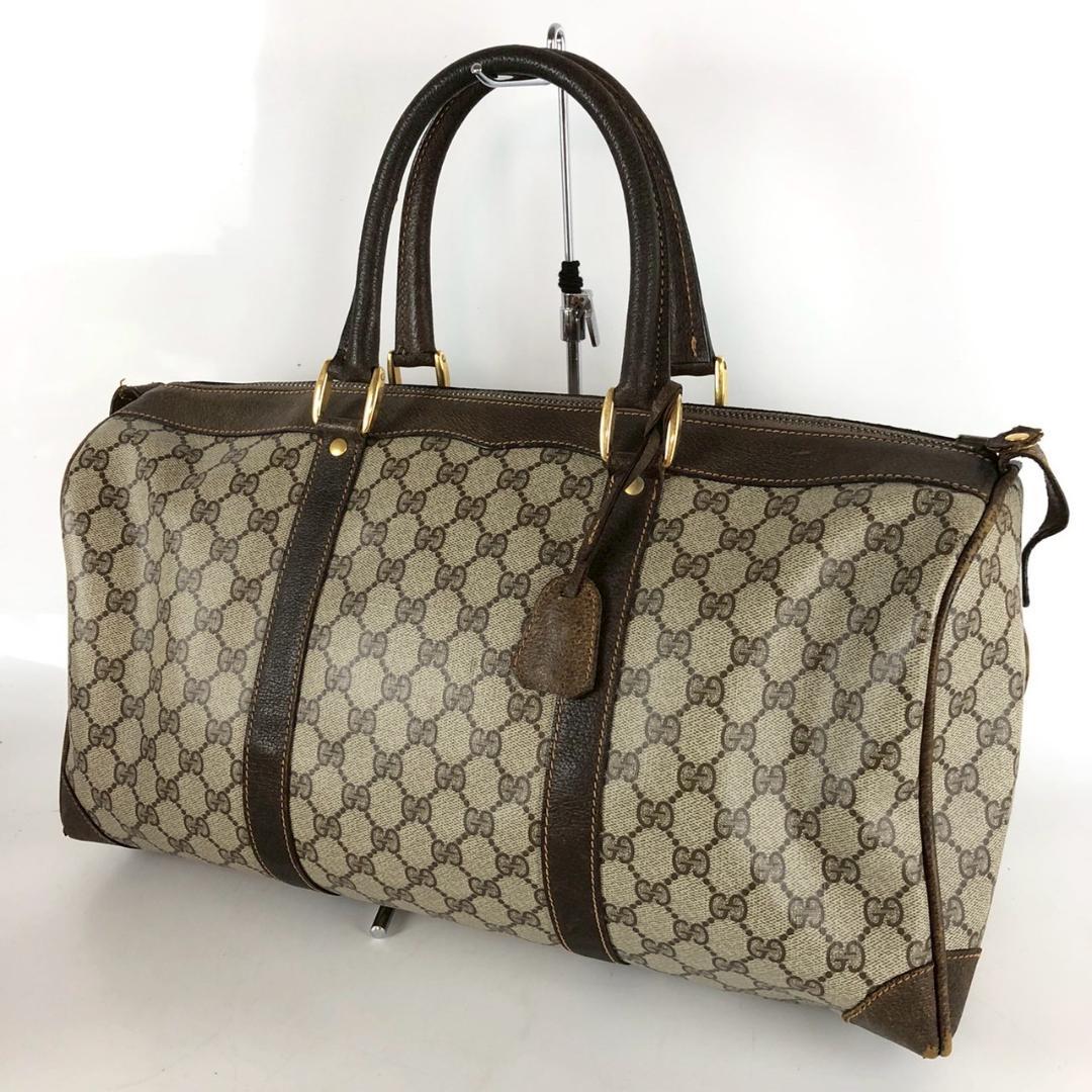 GUCCI グッチ GGスプリーム ボストンバッグ レディース ブランド