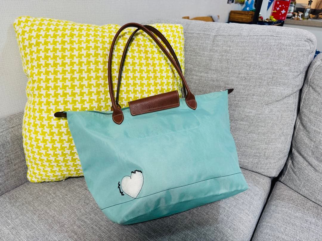 希少ロンシャン トート Lサイズ 鳥かご柄 A4◎