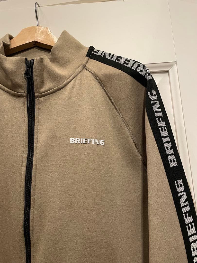 BRIEFING ブリーフィング フルジップジャケット ブルゾン ベージュ