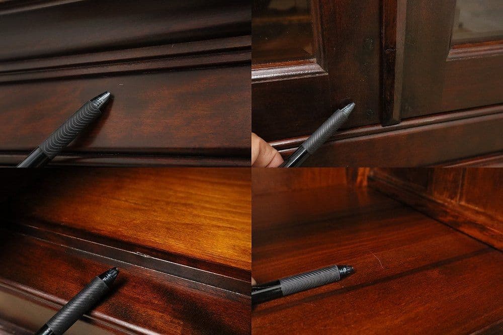 【松本民芸家具】C型本棚・ミズメザクラ無垢・書棚・ブックシェルフ