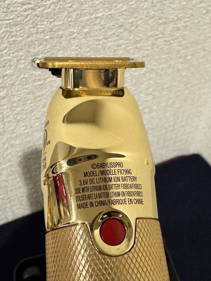 新品　BaByliss PRO GOLD FX ONE FX799G トリマー