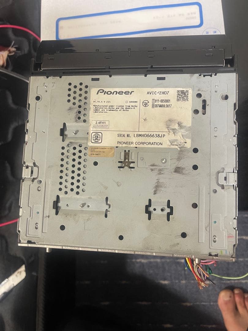 カロッツエリア AVIC-ZH07 カーナビ