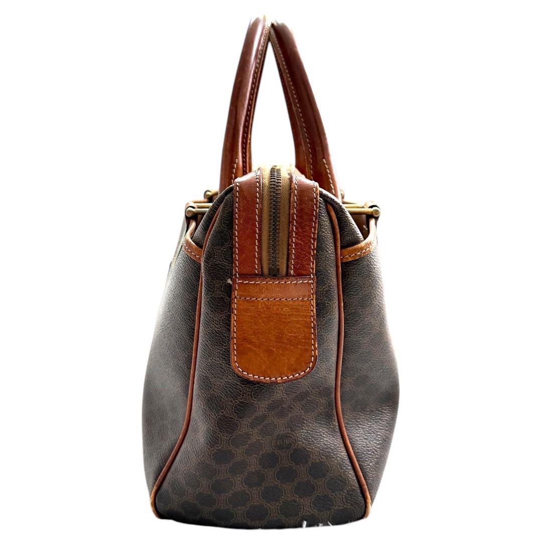 CELINE セリーヌ　マカダム ミニボストンバッグ