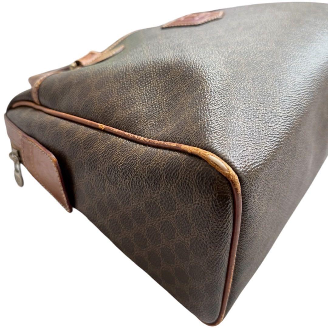 CELINE セリーヌ　マカダム ミニボストンバッグ