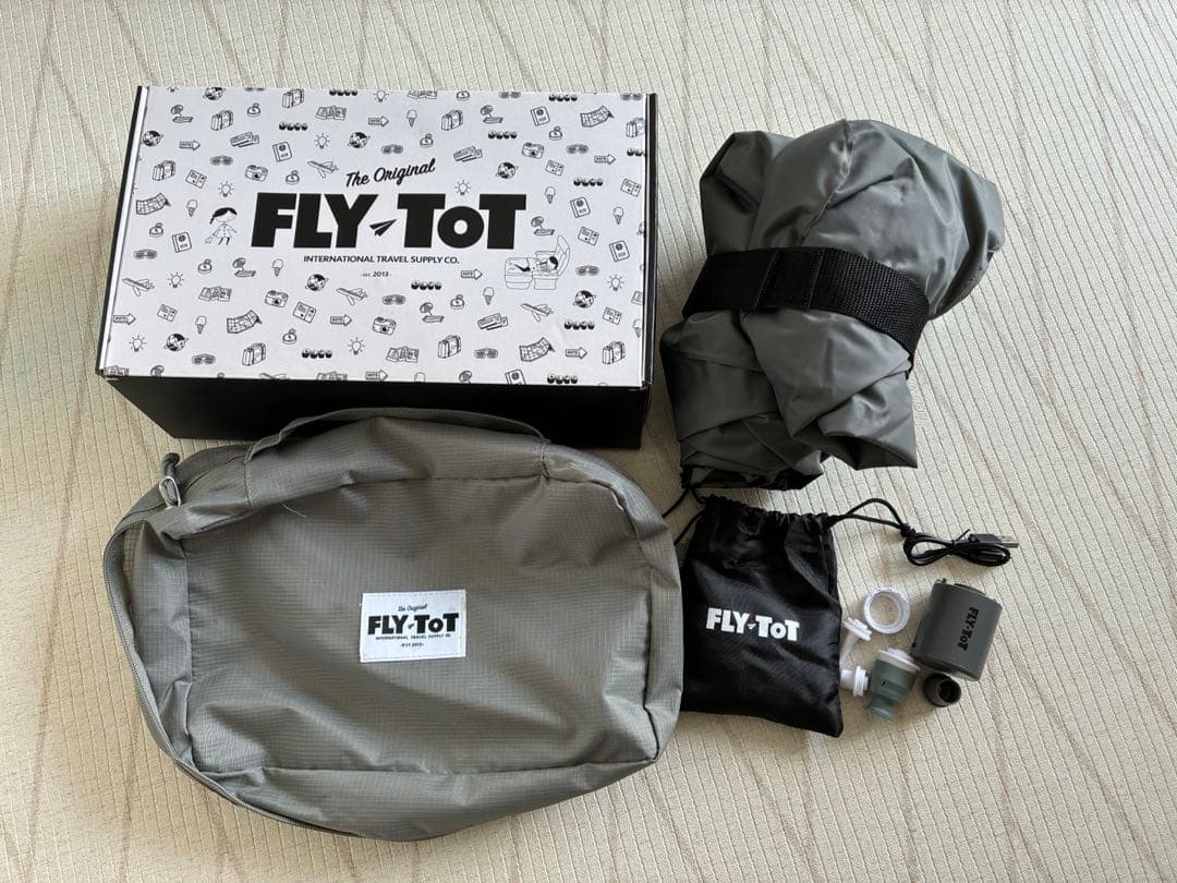 【美品】FLY-TOT フライトット2.0 PLUS 電動空気入れ