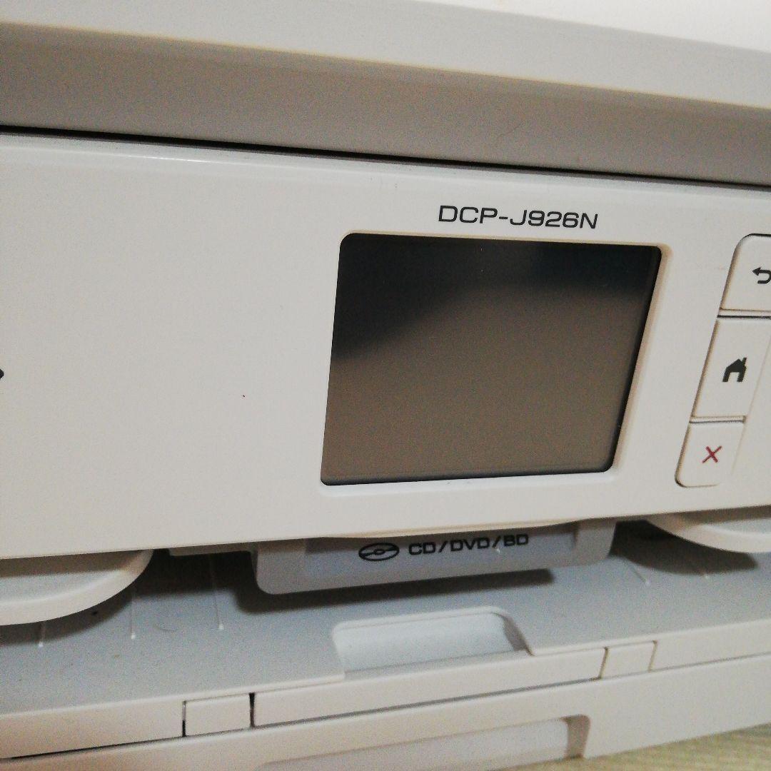 【美品】brother ブラザー DCP-J926N-W プリンター