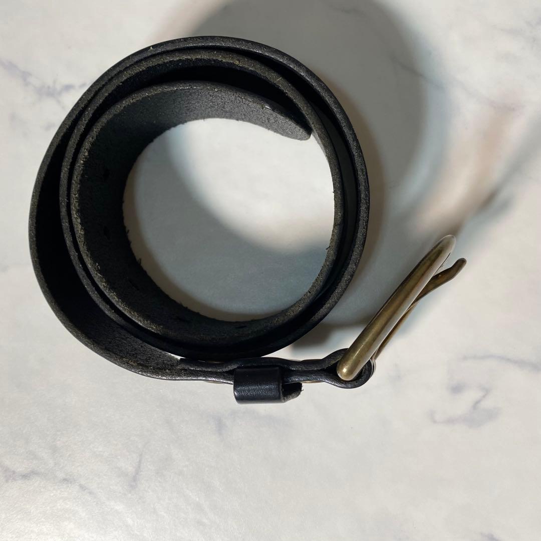 美品】ポロラルフローレン　ベルト　Italian leather　イングランド製