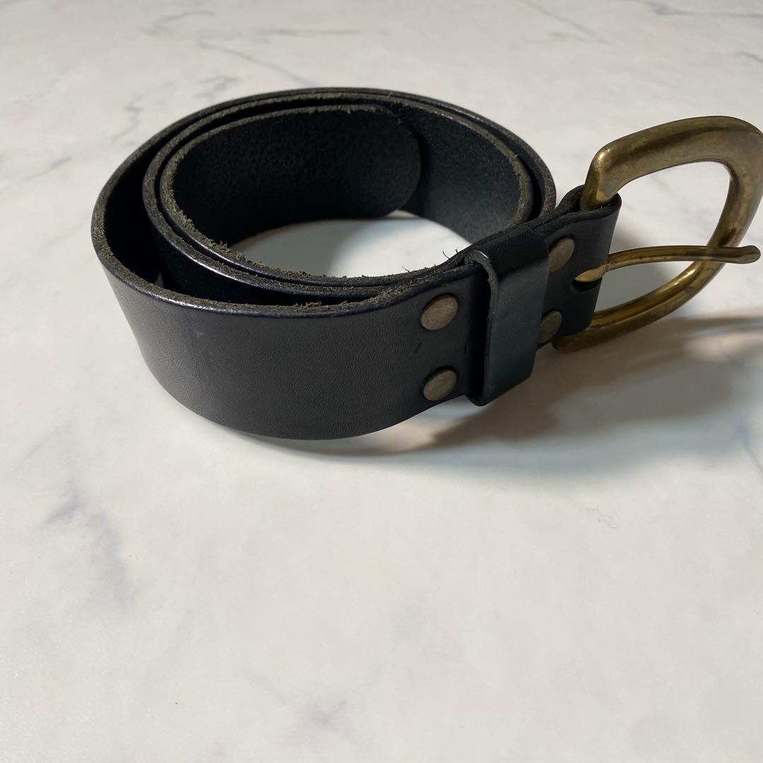 美品】ポロラルフローレン　ベルト　Italian leather　イングランド製