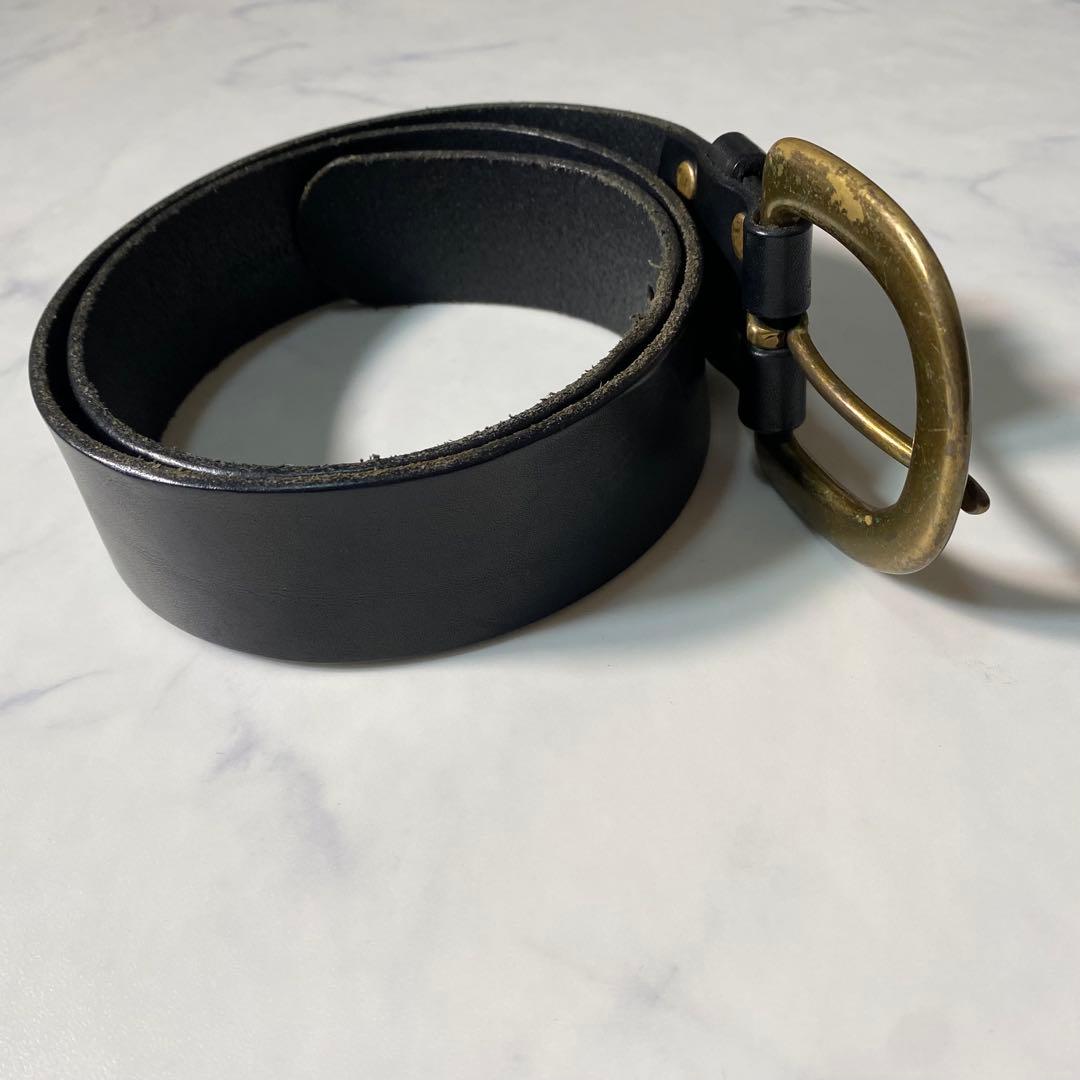 美品】ポロラルフローレン　ベルト　Italian leather　イングランド製