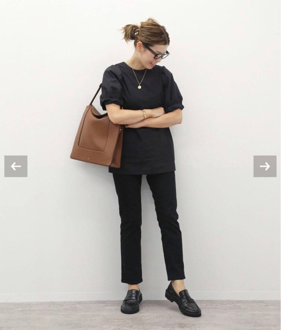 deuxieme Four Seasons デニム(ブラック)