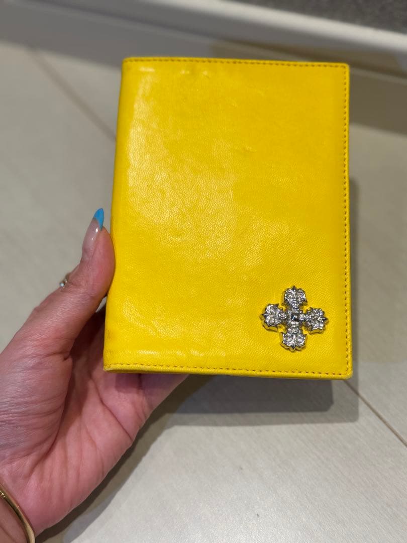 Chrome Heartsクロムハーツ パスポートカバー フィリグリープラス