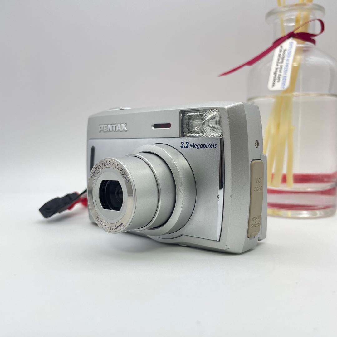 スマホ転送OK✨PENTAX Optio 33L✨動作確認済 単三電池 自撮OK