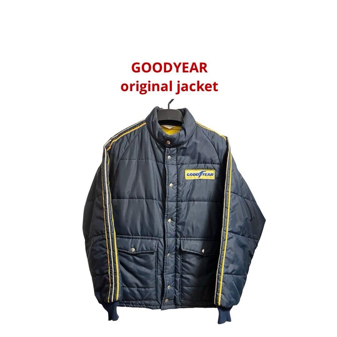 80s90s Goodyear オフィシャル レーシングジャケット ヴィンテージ