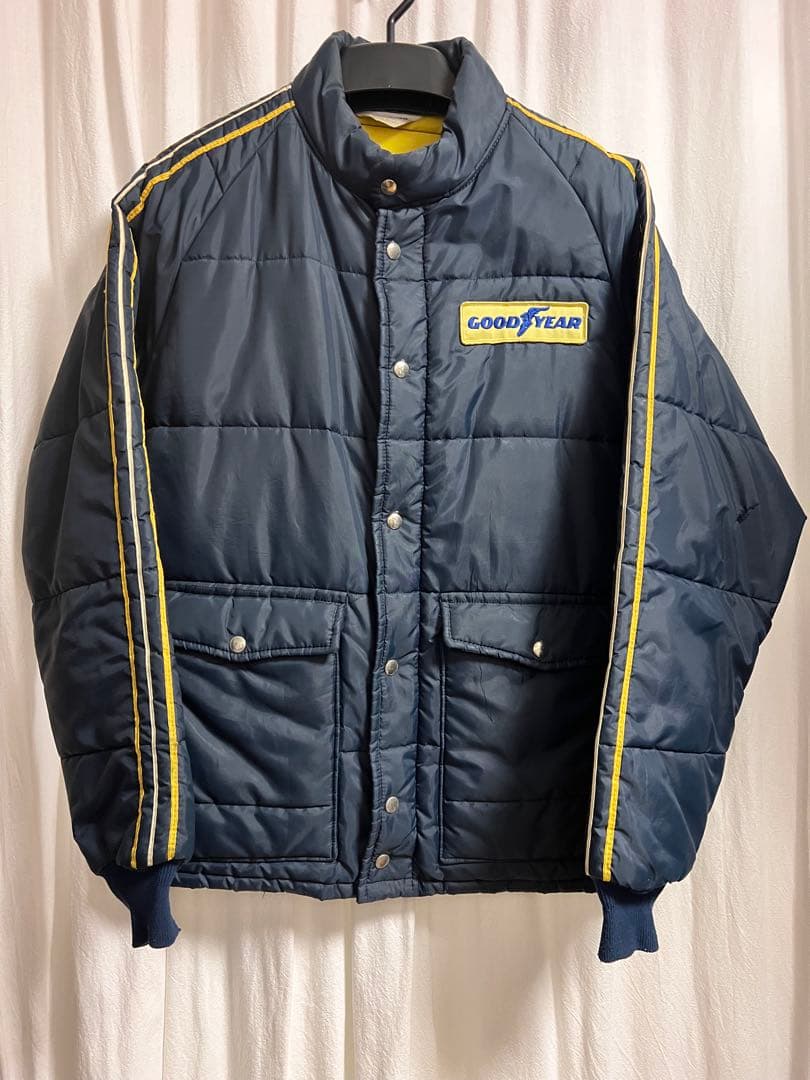 80s90s Goodyear オフィシャル レーシングジャケット ヴィンテージ